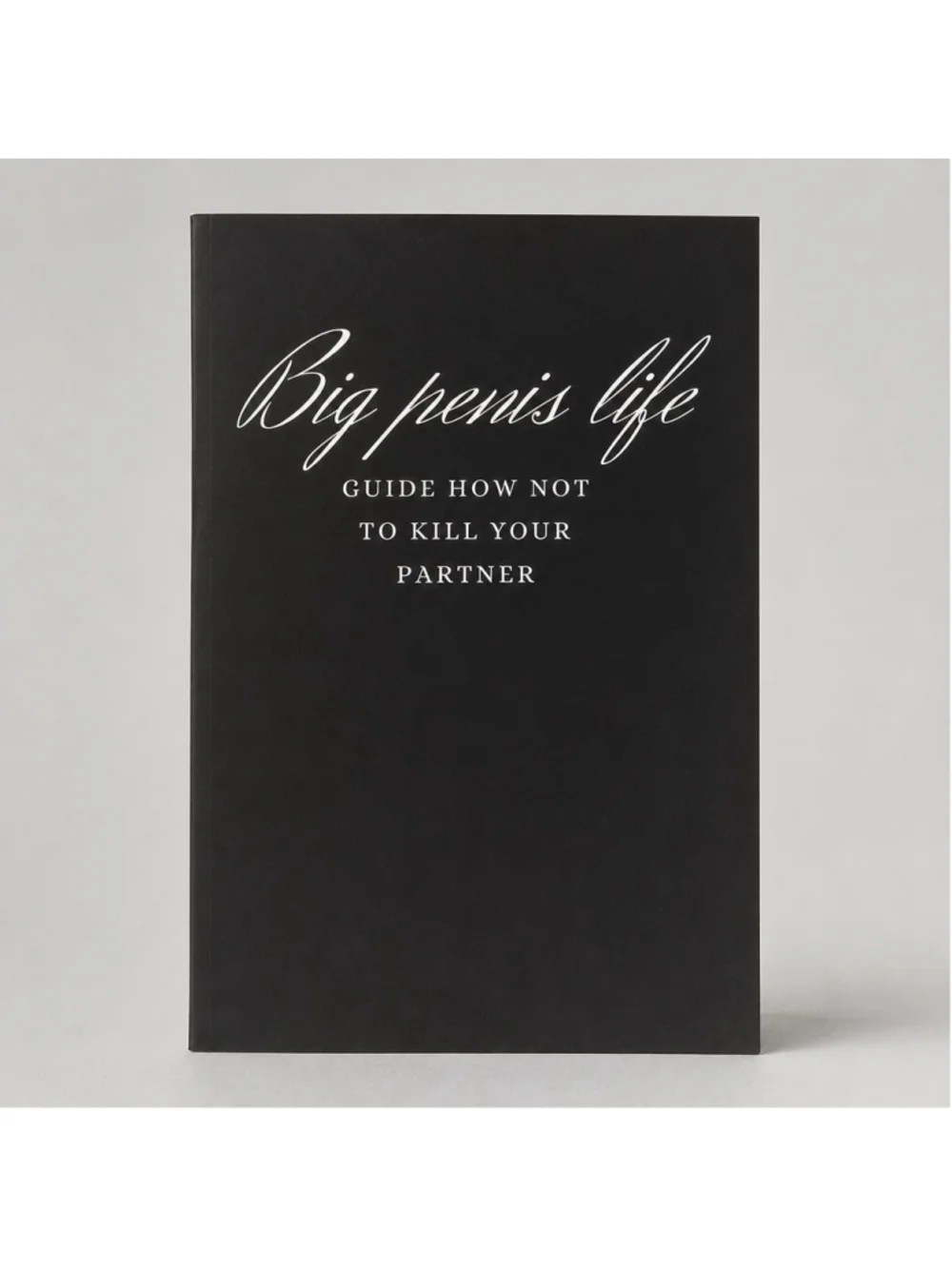 Big Penis Life Funny Adult Gag Gift Blank Notebook